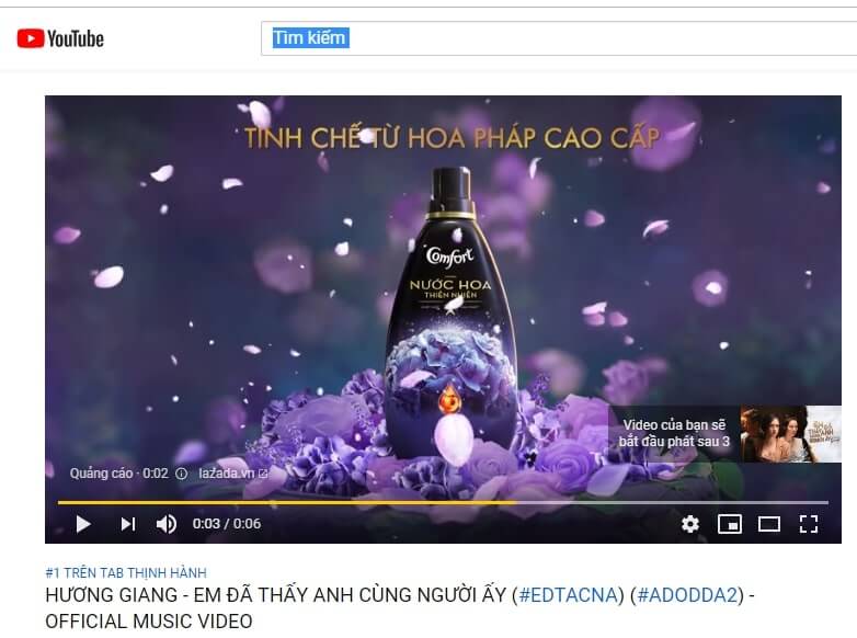 quảng cáo google video