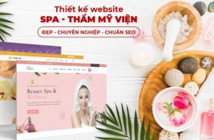 Thiết kế website thẩm mỹ viện, spa